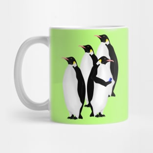 Penguin Using A Cell Phone Mug